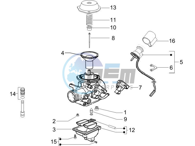 Carburetors components