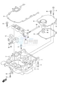 DF 60A drawing Engine Holder High Thrust