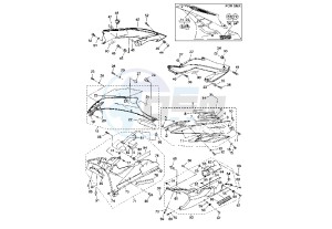 YZF R6 & LIMITED EDITION 07 600 drawing COWLING 2