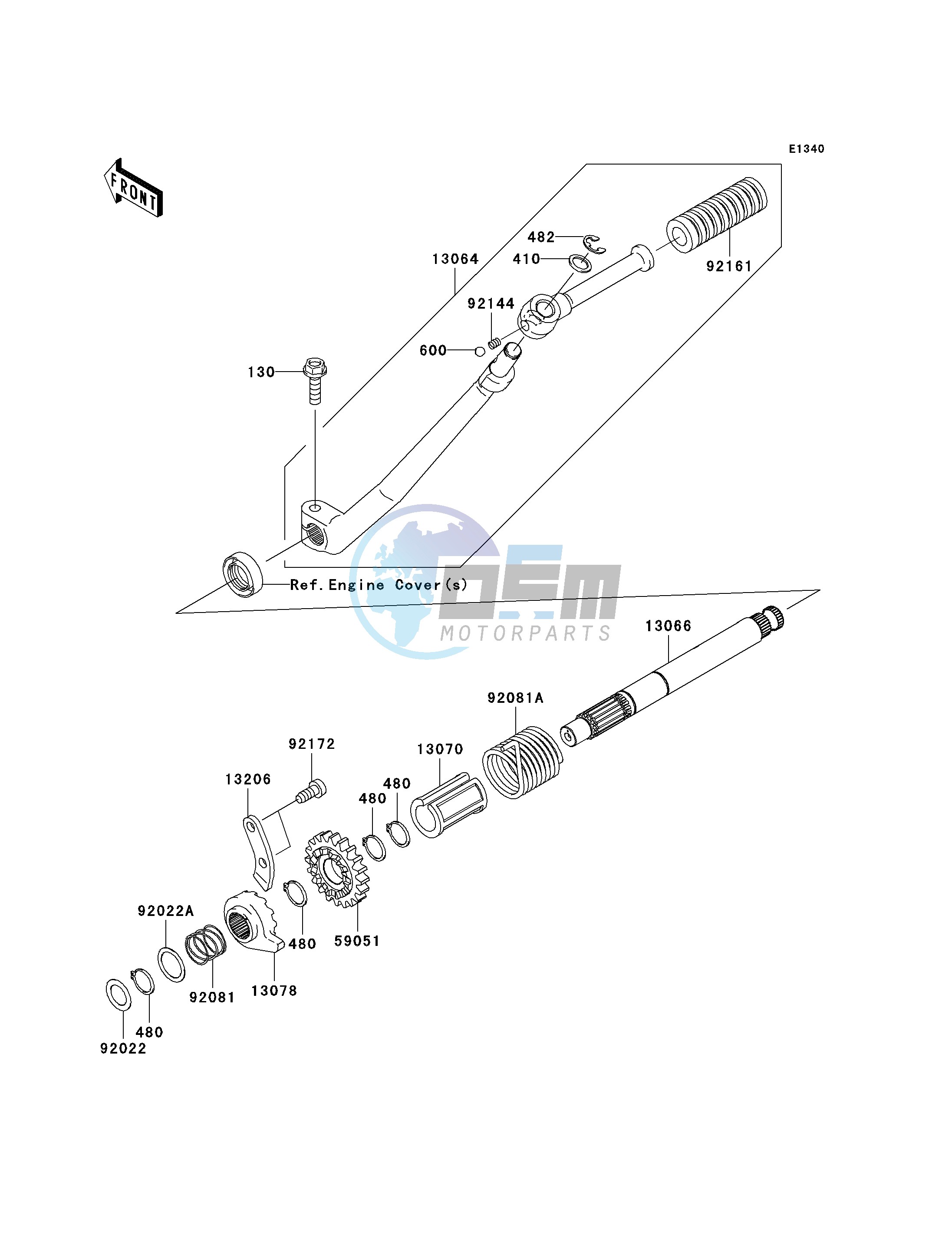 KICKSTARTER MECHANISM