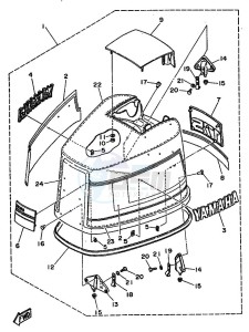 175A drawing FAIRING-UPPER