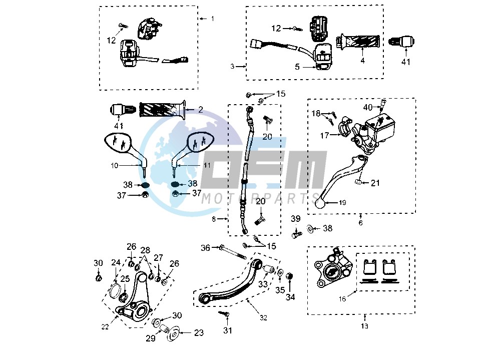 BRAKE CYLINDER-CALIPER A.J.P.