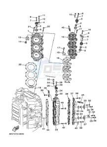 LZ250DETOX drawing CYLINDER--CRANKCASE-2