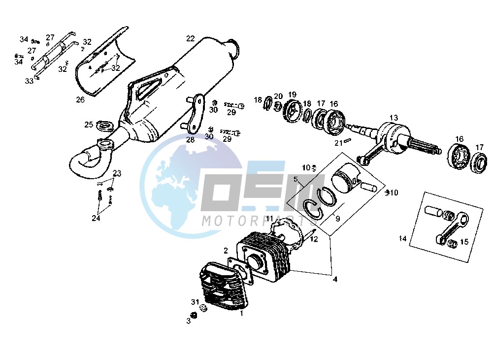 CRANKSHAFT-CYLINDER