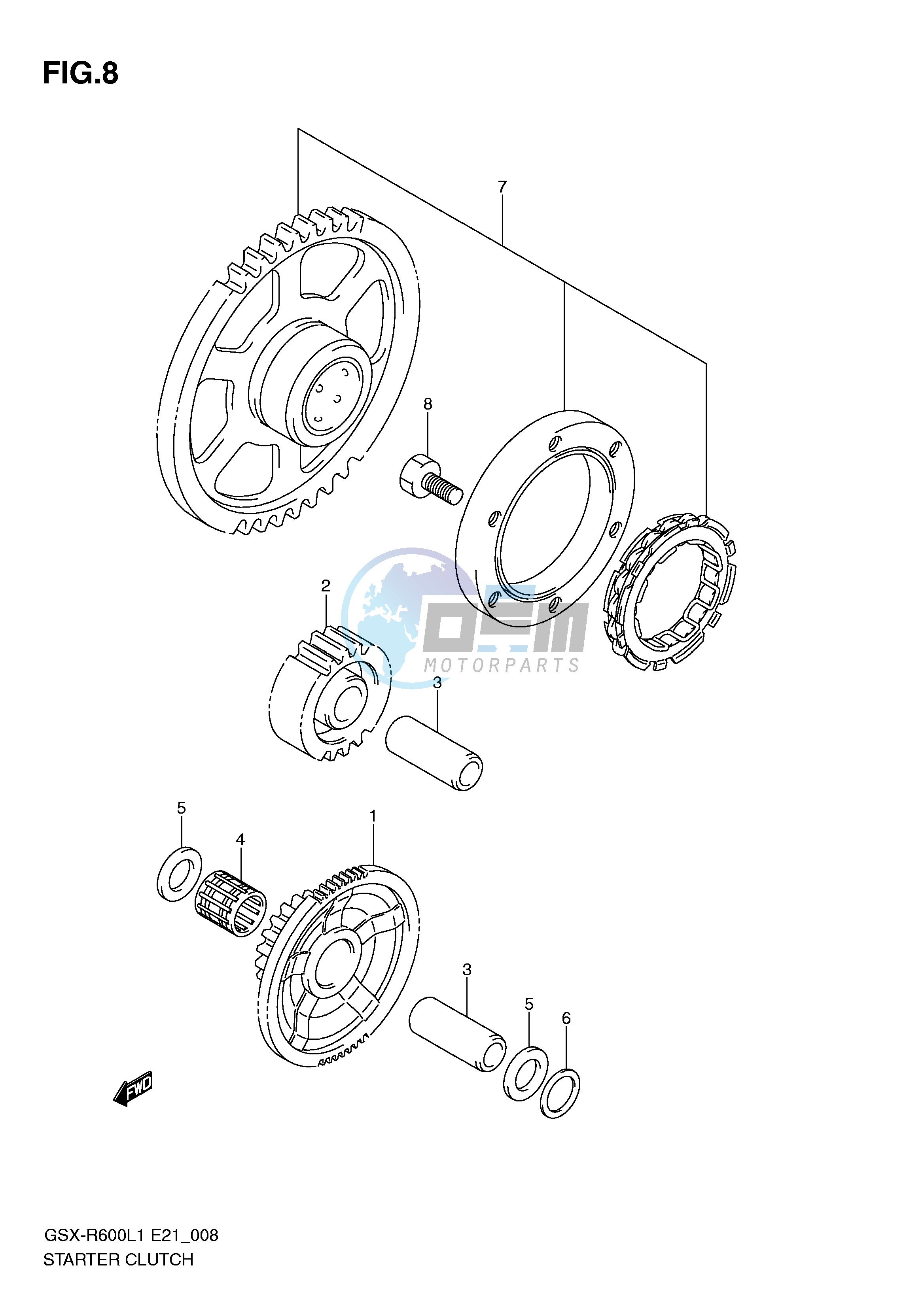 STARTER CLUTCH