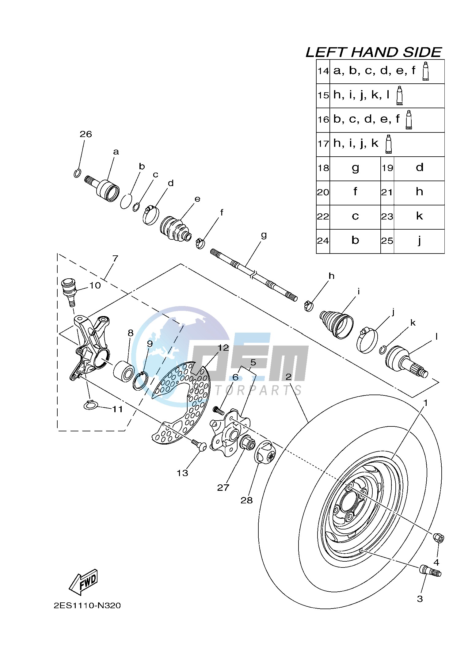 FRONT WHEEL