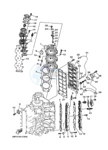 VZ150TLRC drawing CYLINDER--CRANKCASE-2