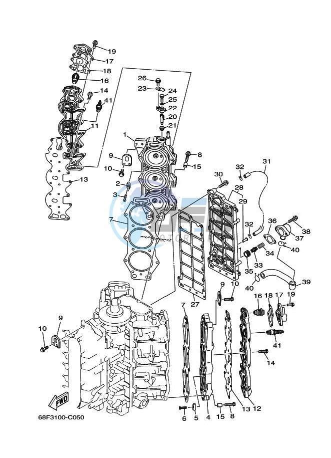 CYLINDER--CRANKCASE-2