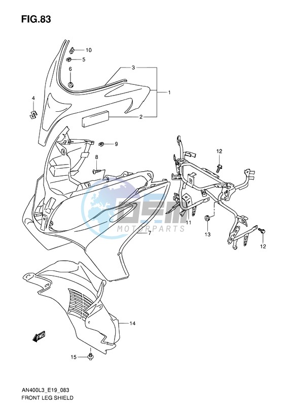 FRONT LEG SHIELD