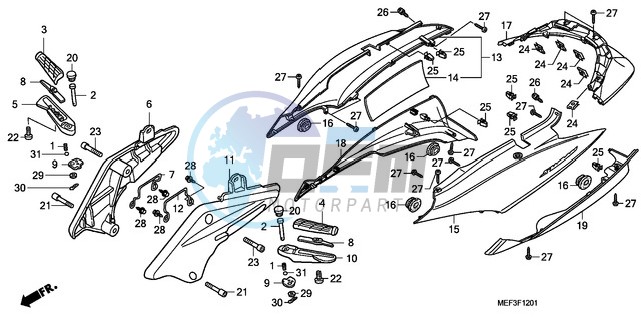 BODY COVER (FJS400D9/FJS4 00A)