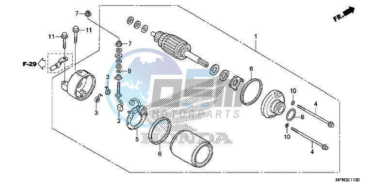 STARTING MOTOR