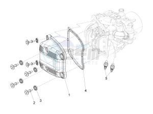 Fuoco 500 4t-4v ie e3 LT 800 drawing Cylinder head cover