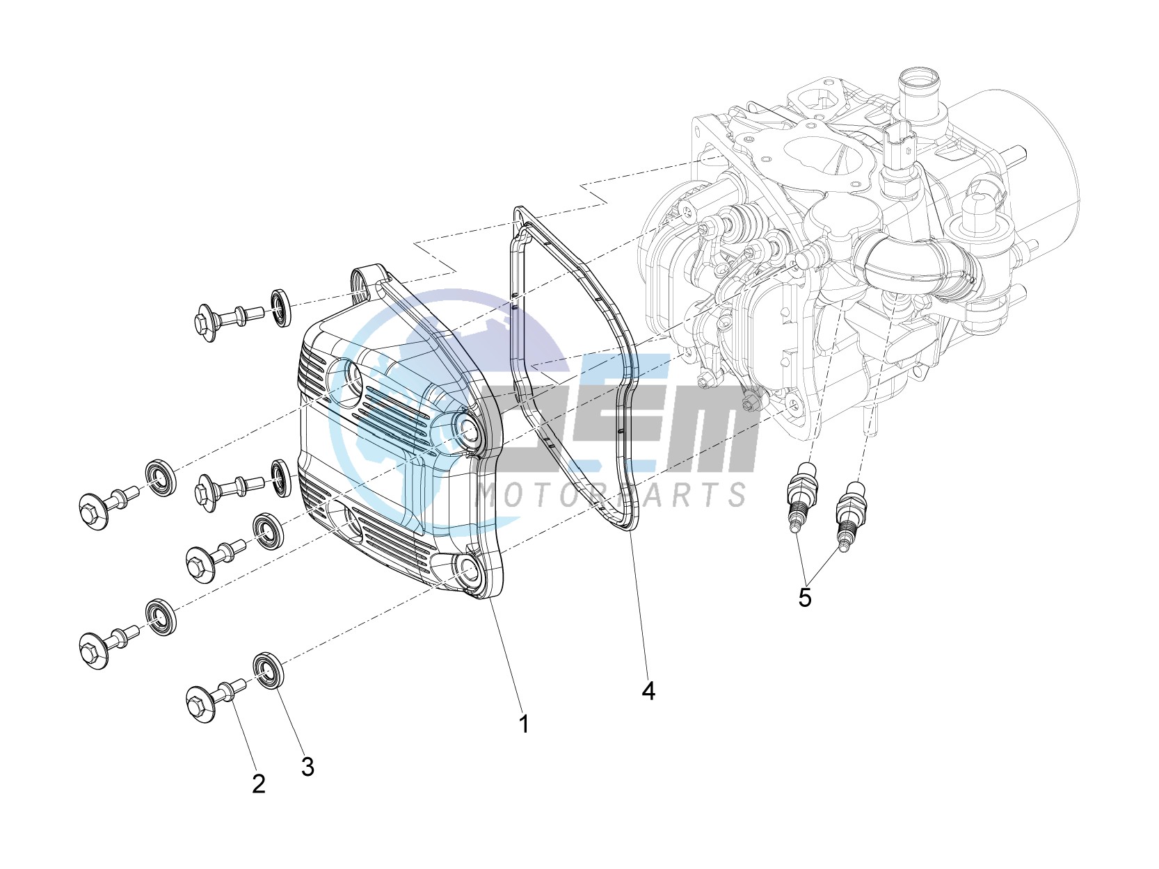 Cylinder head cover