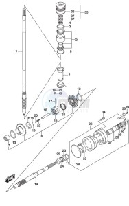 DF 250 drawing Transmission (DF 250S)