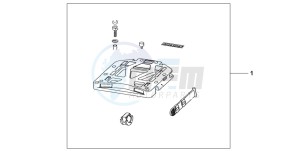 CBF600NA drawing RR.CARRIER BASE