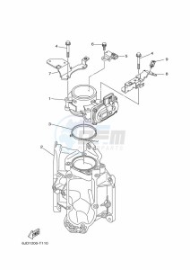 FL300CET drawing THROTTLE-BODY