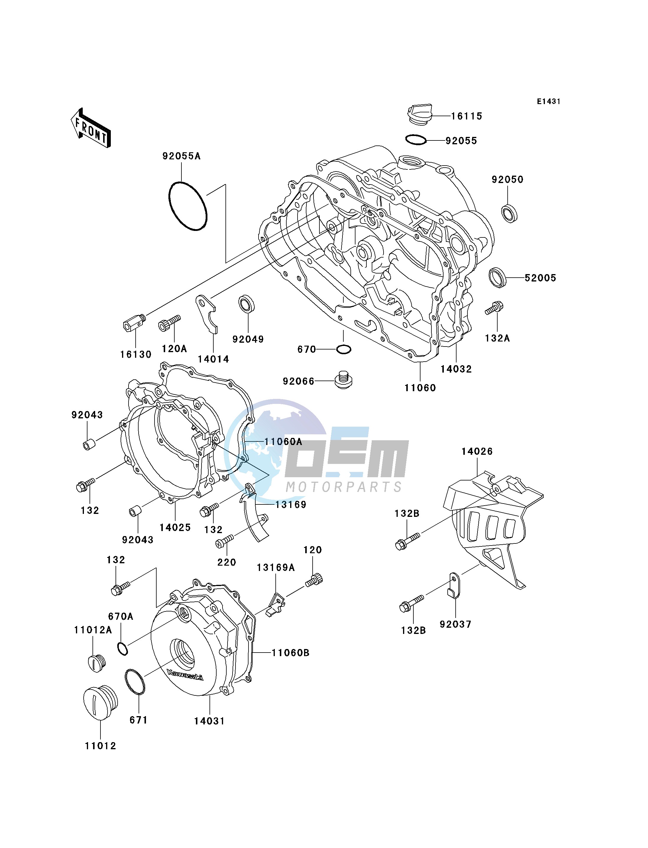 ENGINE COVER-- S- -