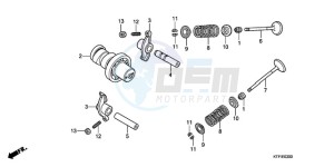 SH1259 E / 3E drawing CAMSHAFT/VALVE