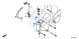 XL1000VB drawing LEFT CRANKCASE COVER