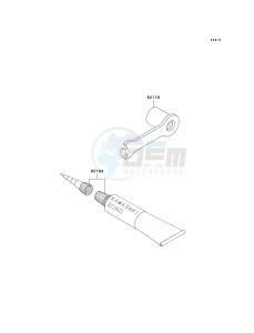 KX 500 E [KX500] (E10-E14) [KX500] drawing OWNERS TOOLS