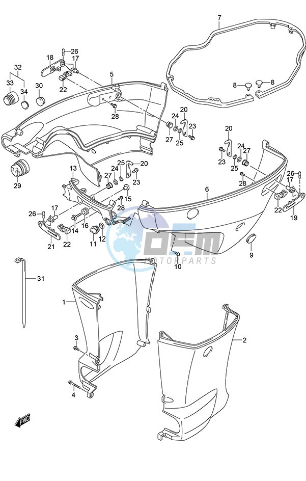 Side Cover (Model: TG/ZG)