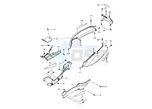 XC VERSITY 300 drawing REAR BODY