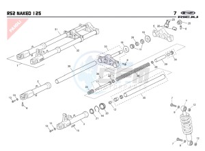 RS2-125-NACKED-PRO-GREY drawing SUSPENSION