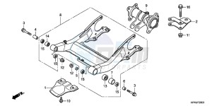 TRX420TEB drawing SWINGARM