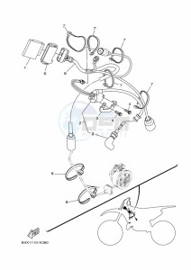 YZ125 (B4XE) drawing ELECTRICAL 1