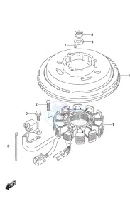 DF 9.9A drawing Magneto w/Remote Control