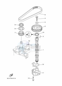 F70AETX drawing OIL-PUMP