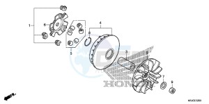 FES125AC drawing DRIVE FACE