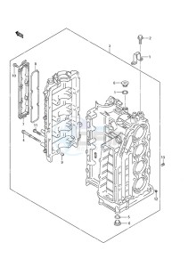 DF 115A drawing Cylinder Block