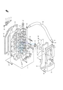 DF 140 drawing Cylinder Head