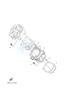 YXE700E YXE70WPAH WOLVERINE R-SPEC EPS (BW12) drawing CYLINDER