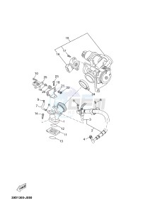 YP125R X-MAX125 X-MAX125 (2ABA 2ABA 2ABA) drawing INTAKE