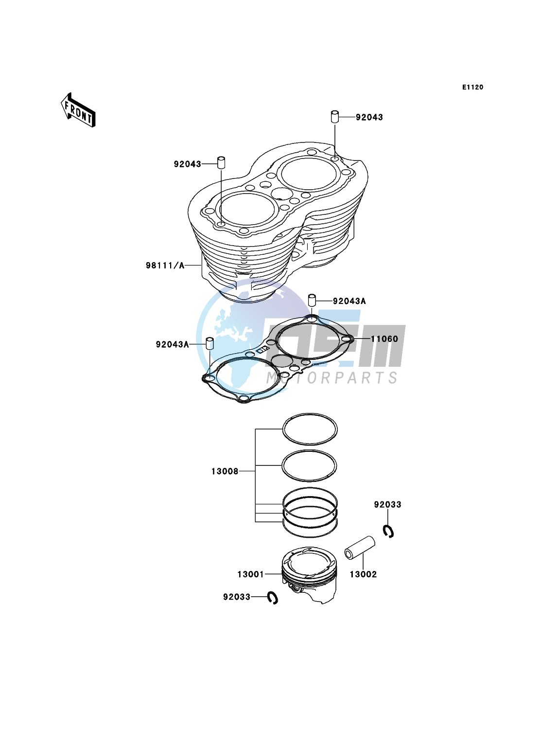 Cylinder/Piston(s)