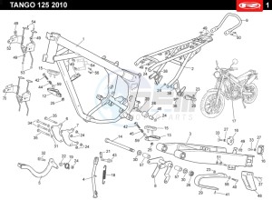 TANGO-125-WHITE drawing CHASSIS