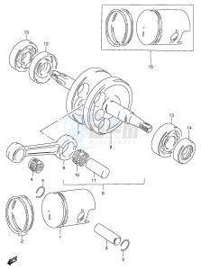 LT50 (P1) drawing CRANKSHAFT