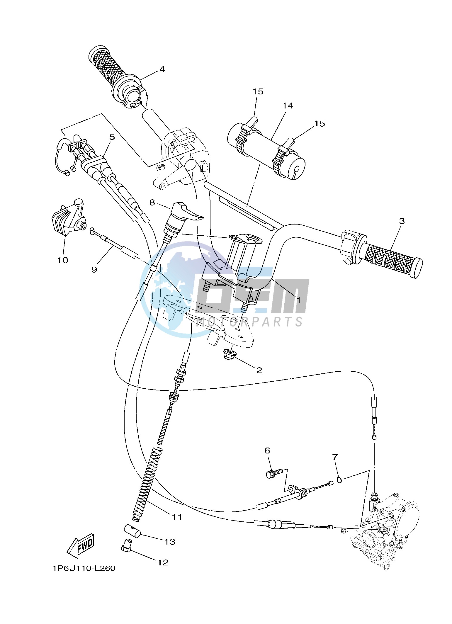 STEERING HANDLE & CABLE