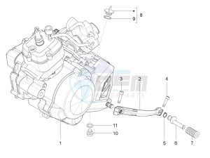 RS 50 RS4 50 2T E4 (APAC, EMEA) drawing Engine-Completing part-Lever