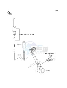 Z750_ABS ZR750M7F GB XX (EU ME A(FRICA) drawing Brake Pedal