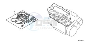 CB13009 SI / MME TWO - (SI / MME TWO) drawing GASKET KIT A (CB13009/S9/A9/SA9)