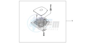 FES250 FORESIGHT drawing MINI RACK KIT