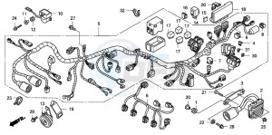 CBF1000T drawing WIRE HARNESS