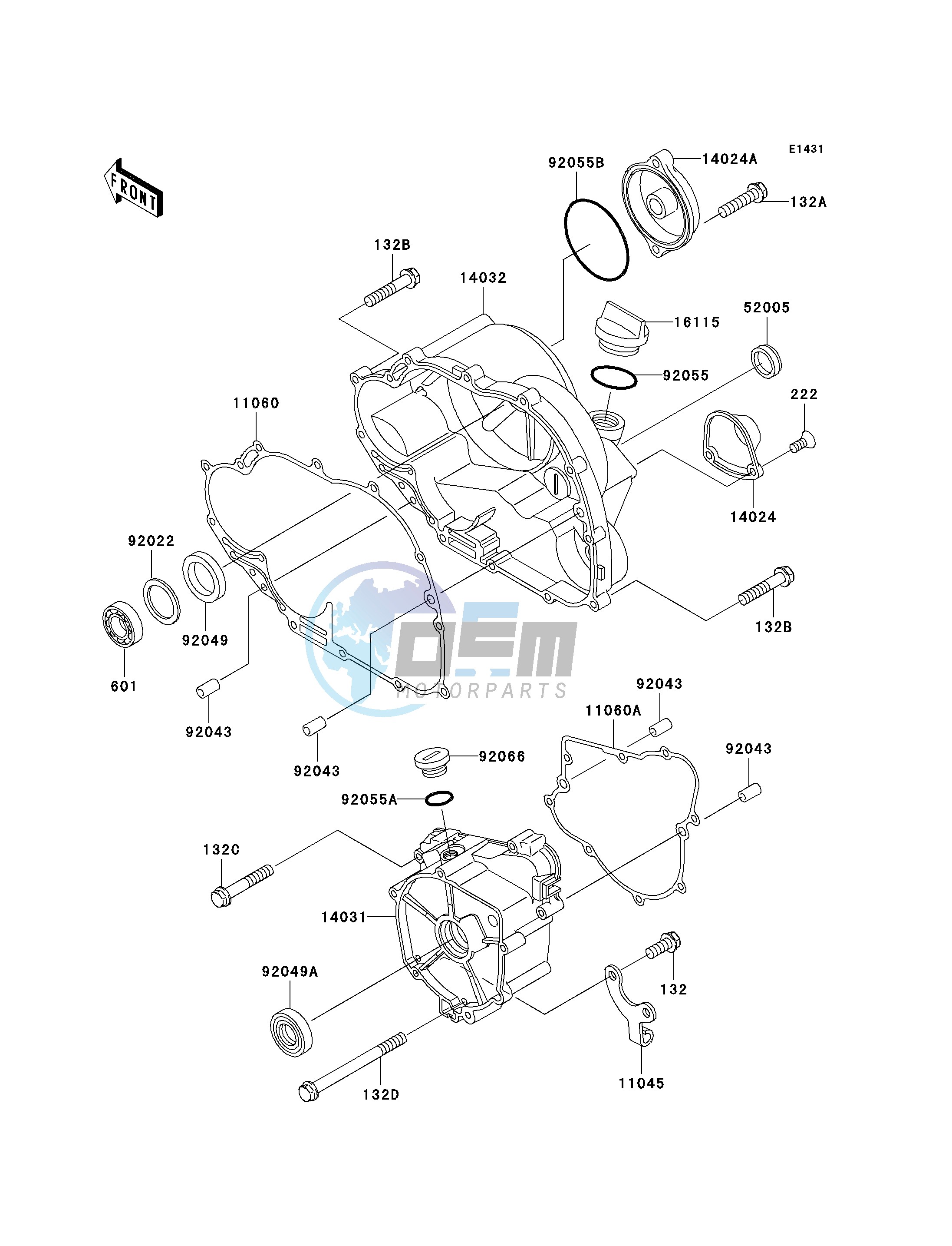 ENGINE COVER-- S- -