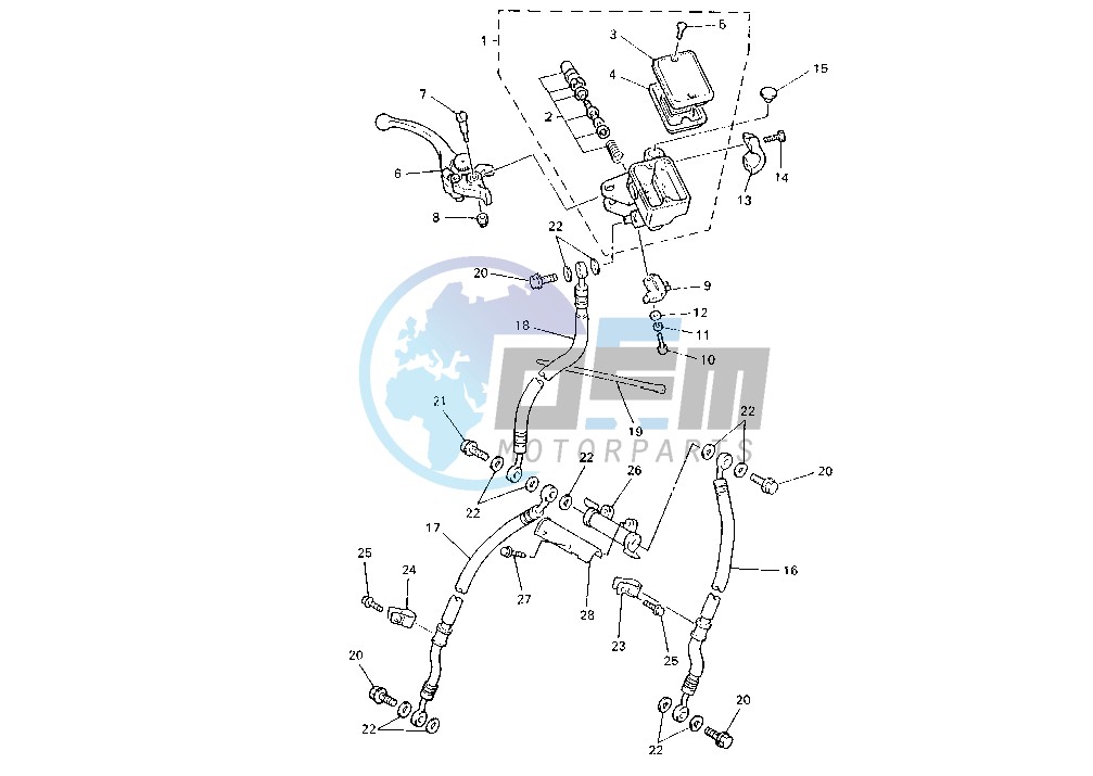 FRONT MASTER CYLINDER