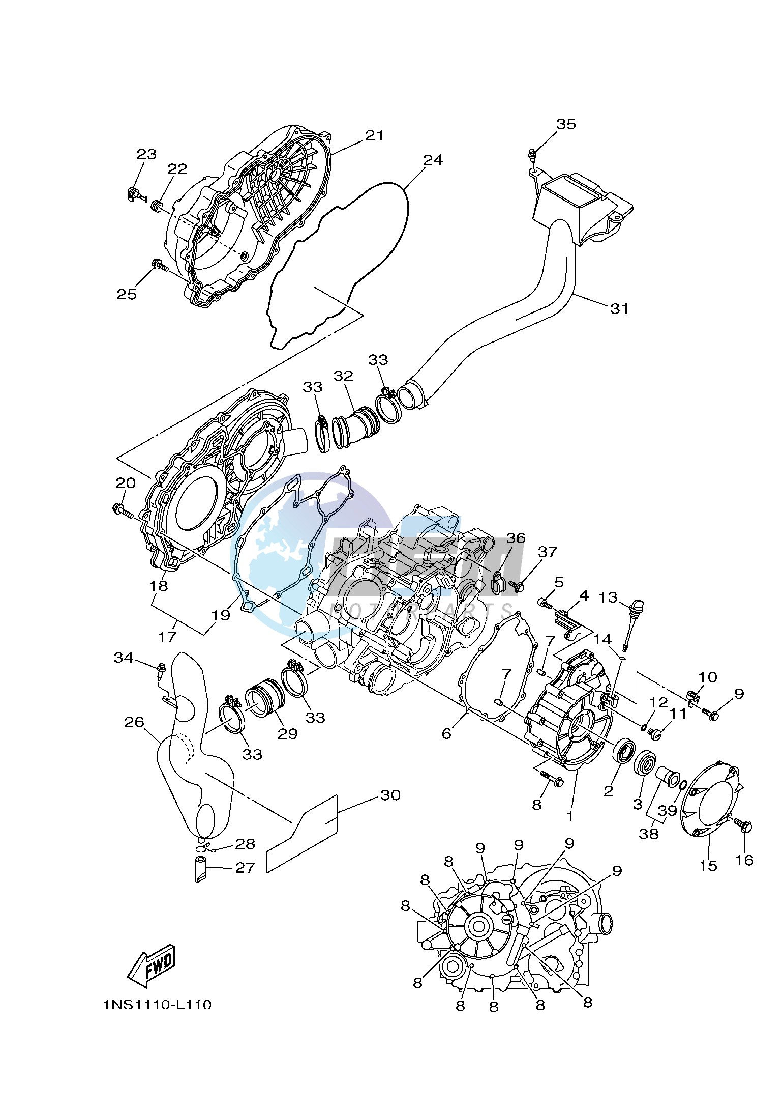 CRANKCASE COVER 1