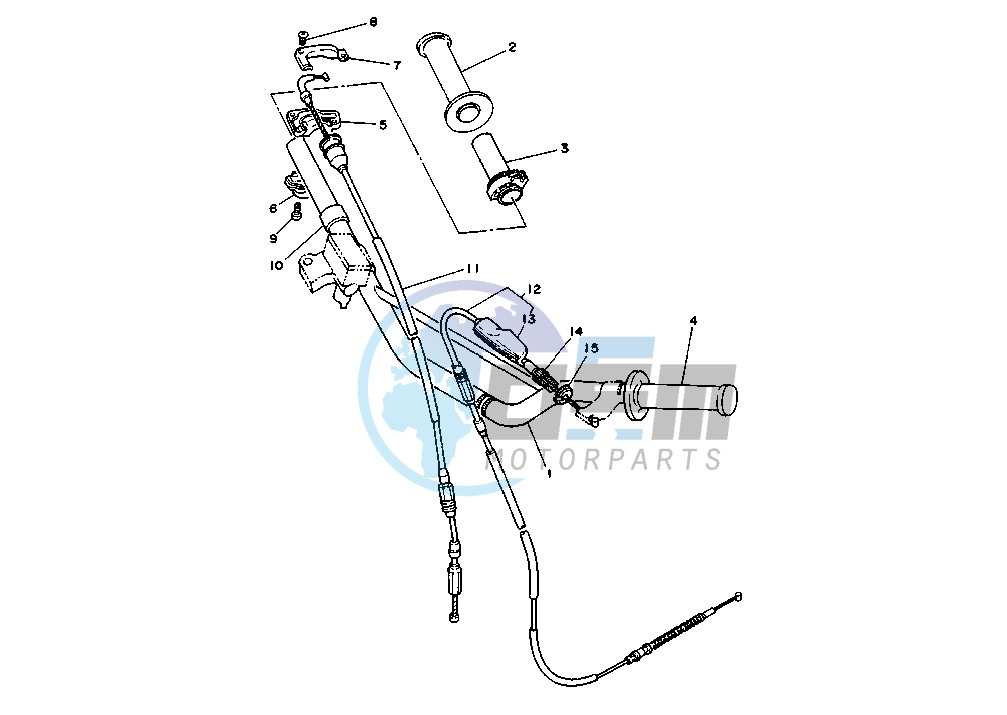 STEERING HANDLE -CABLE