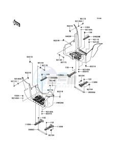 KVF750_4X4_EPS KVF750GCF EU GB drawing Footrests